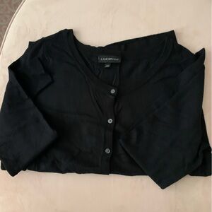 Lane Bryant Black Cardigan Sweater